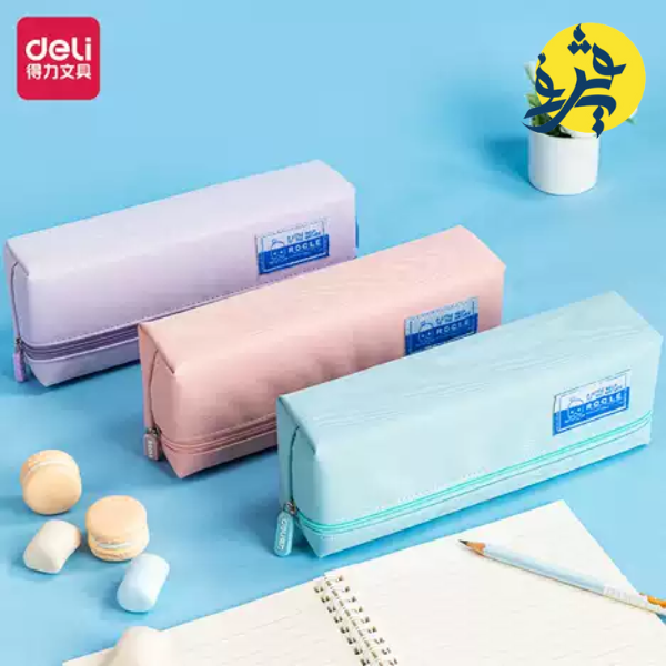 Trousse scolaire carrée - deli