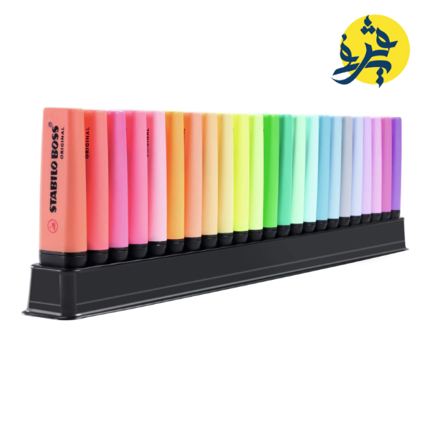 Boite de 23 surligneur boss original ARTY - STABILO