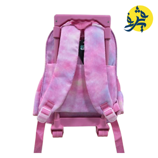 sac a dos a roulette STITCH rose - BHM