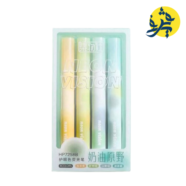 Boite de 4 surligneur NEON - VISION