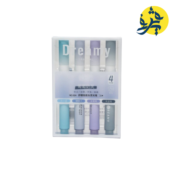 Boite de 4 mini surligneur dreamy  - VISION
