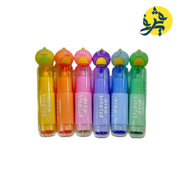 Boite de 6 surligneur DINOSAUR - VISION