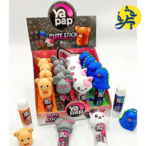 Charger l&#39;image dans la visionneuse de la galerie, Colle stick 9g cute animals  - YAPAP
