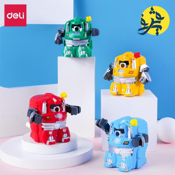 Taille crayon Manivelle enfant ROBOT - DELI