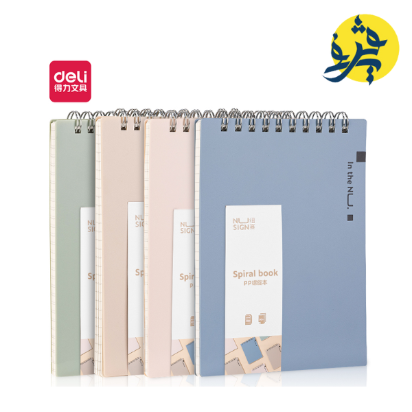 Bloc note spiral Nusign A6 - Deli