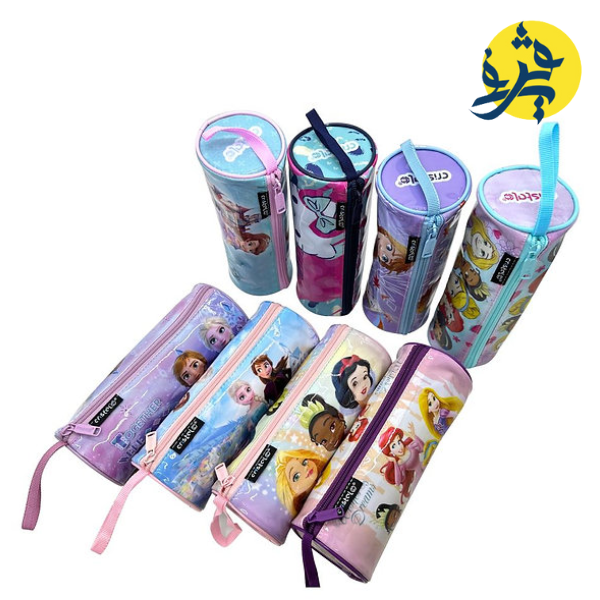 Trousse Fantaisie PVC ronde pour filles - CRISTAL collection 2025