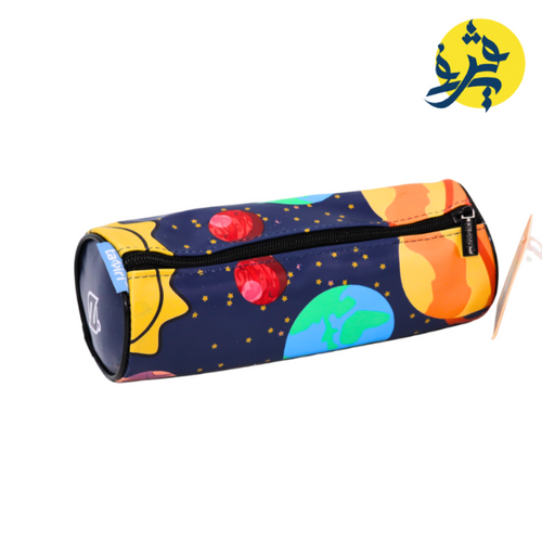 Charger l&#39;image dans la visionneuse de la galerie, Trousse scolaire ronde Space - TAZIRI
