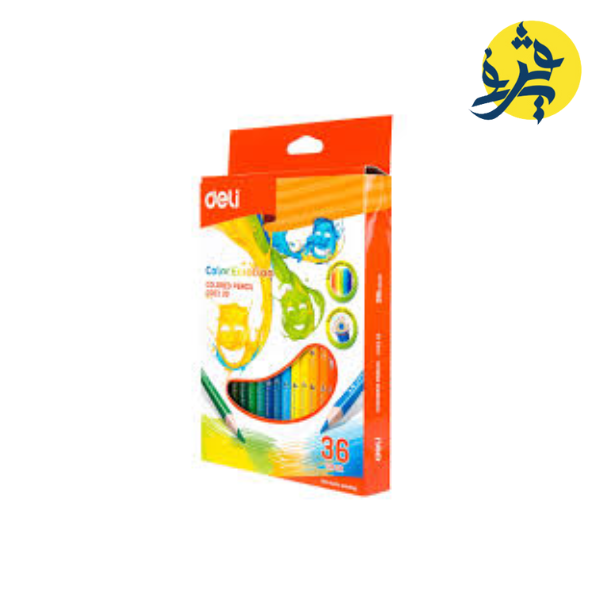 Crayon couleurs  de 36 pièces EMOTION -DELI