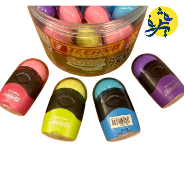 Taille crayon / Gomme erstick - TECHNO