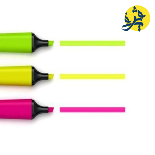 Pochette de 4 surligneurs Show - techno