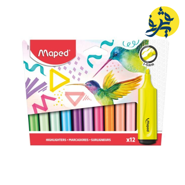Boite de 12 Surligneurs - MAPED