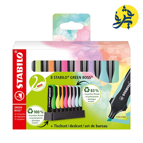 Boite de 8 Surligneurs - STABILO