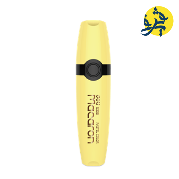 Surligneur macaron jaune pastel- DELI