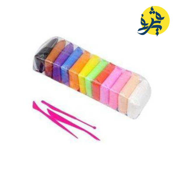 Pâte à modeler PLASTICINE 12 COULEURS - YAPAP