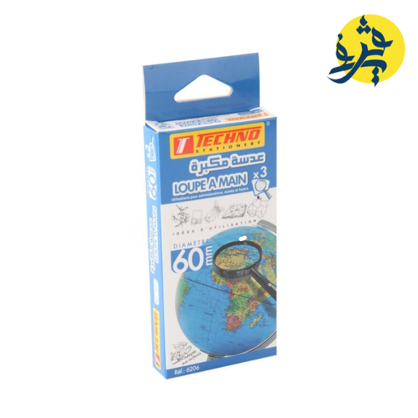 Loupe de bureau diam 60mm - TECHNO