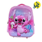 sac a dos a roulette STITCH rose - BHM