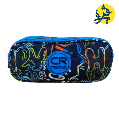 Trousse scolaire triple- CRISTAL