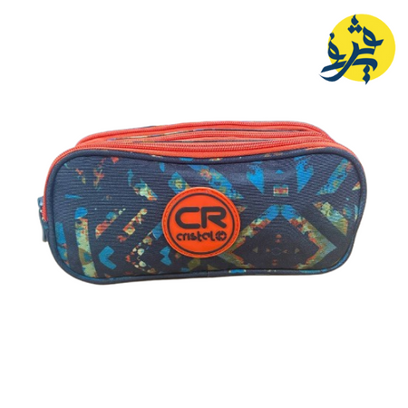 Trousse scolaire triple- CRISTAL