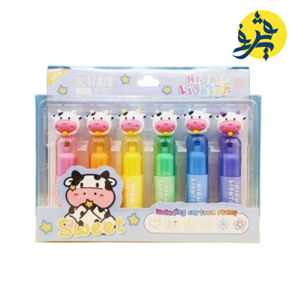 Boite de 6 surligneur SWEET - VISION