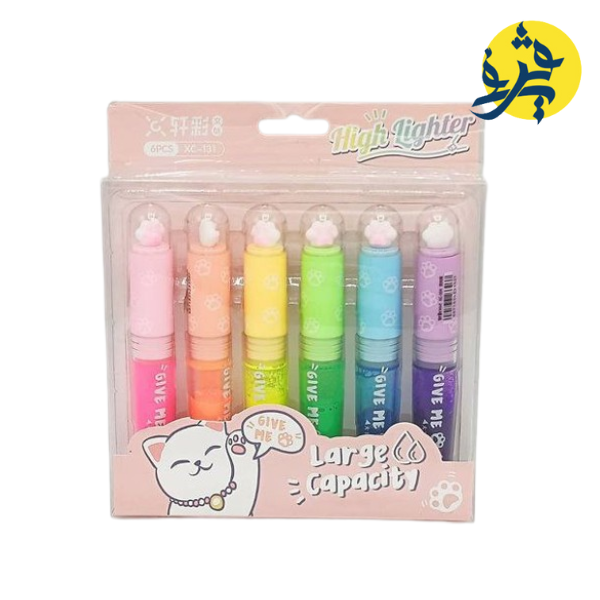 Boite de 6 surligneur fluorescent - VISION