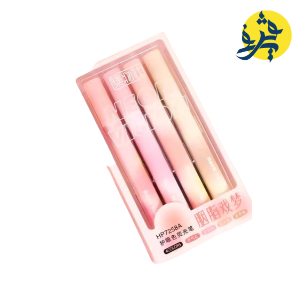 Boite de 4 surligneur NEON - VISION