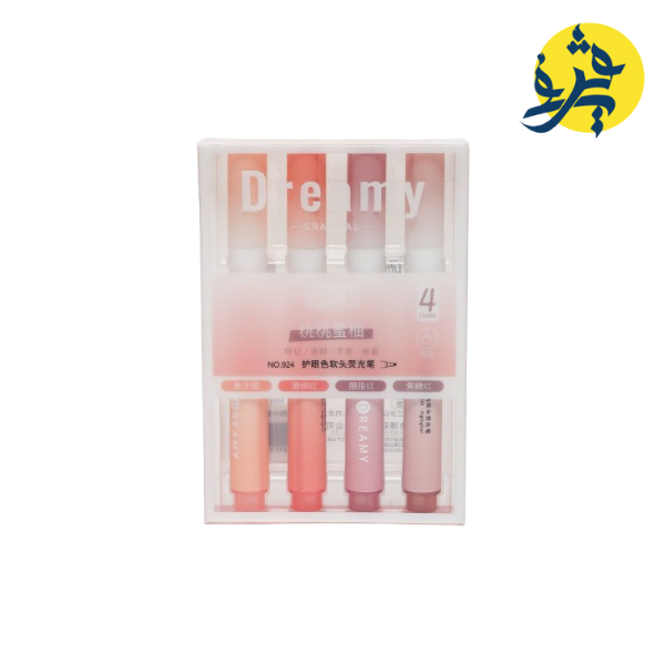 Boite de 4 mini surligneur dreamy  - VISION