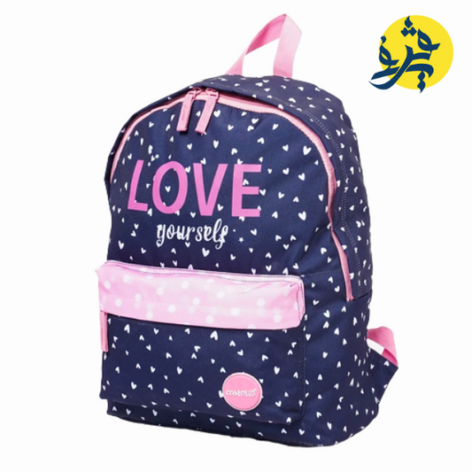 Sac a dos double poches FILLE - CRISTAL