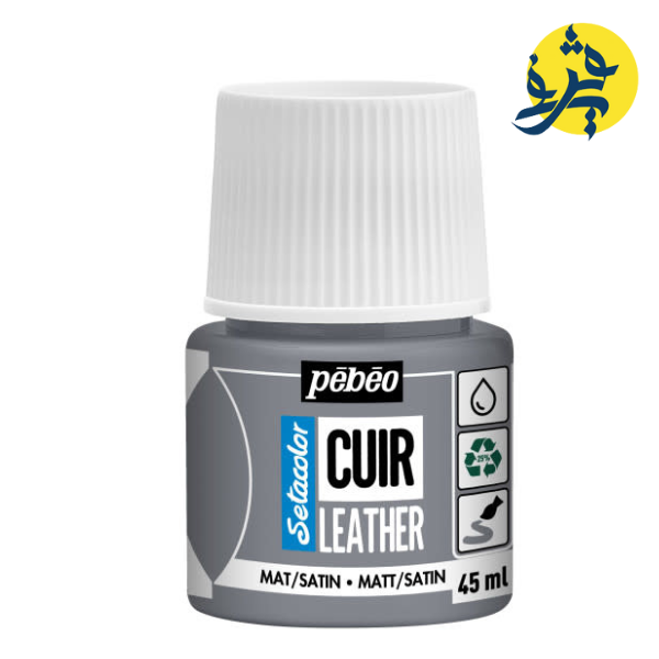 SETACOLOR CUIR FLACON DE 45ML GRIS “pēbēo”