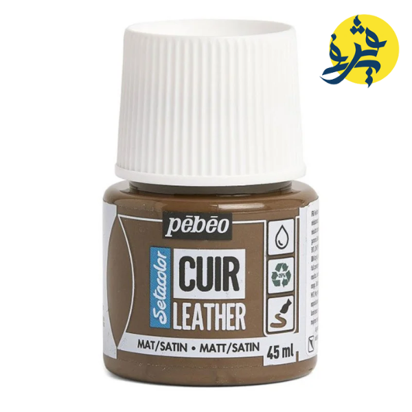 SETACOLOR CUIR FLACON DE 45ML BRUN EXPRESSO  “pēbēo”