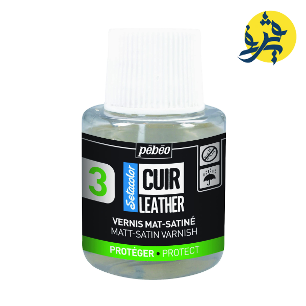 SETACOLOR CUIR FLACON DE 45ML DE 110ml VERNIS MAT-SATINE “pēbēo”
