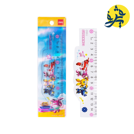 REGLE SCOLAIRE 15CM SUPER WINGS - DELI REF H658