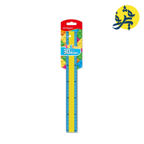 Charger l'image dans la visionneuse de la galerie, REGLE PLATE 30CM LEGO - KEYROAD REF KR.972609
