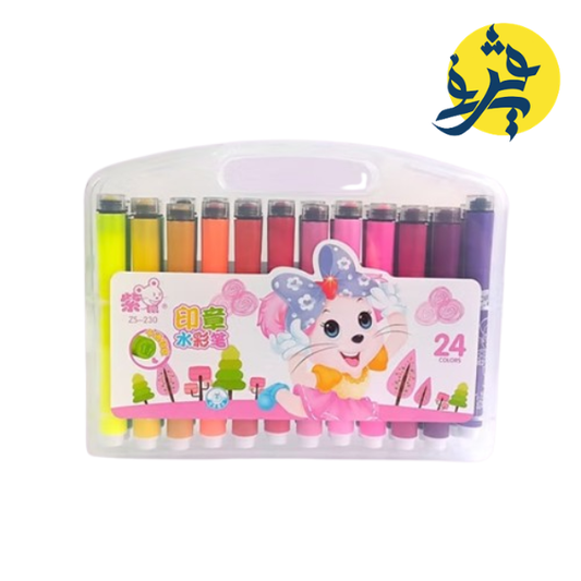 FEUTRE BOITE DE 24 COULEURS BHM REF.230-24