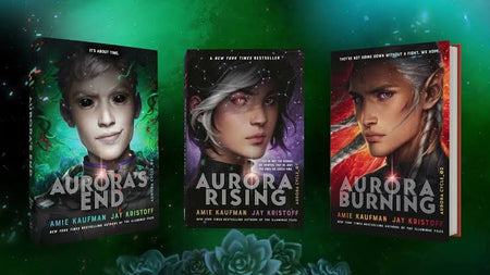 洋書 Aurora Rising and Aurora Burning set SIGNED Aurora Rising, Aurora Burning, Aurora's End JAY