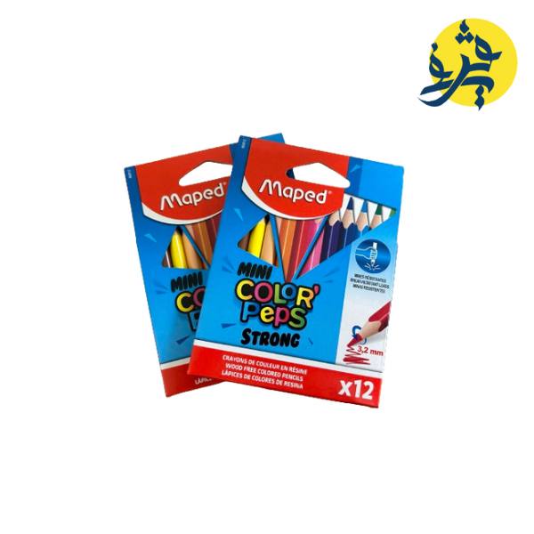 Crayons couleurs de 12 mini - MAPED