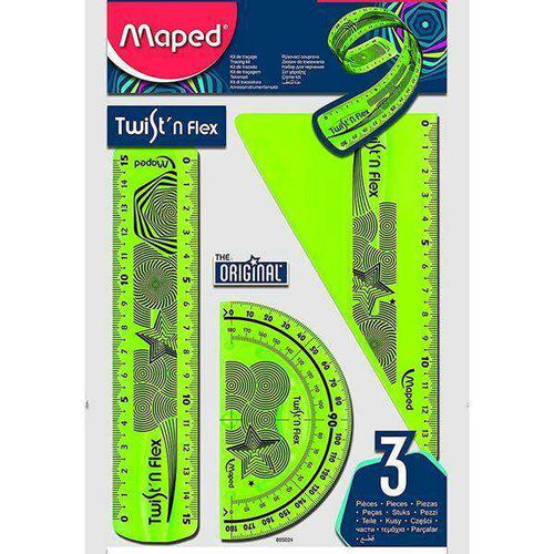 Charger l&#39;image dans la visionneuse de la galerie, KIT de tracage Twist&#39;n Flex  3 pièces Maped - Guerfi Store

