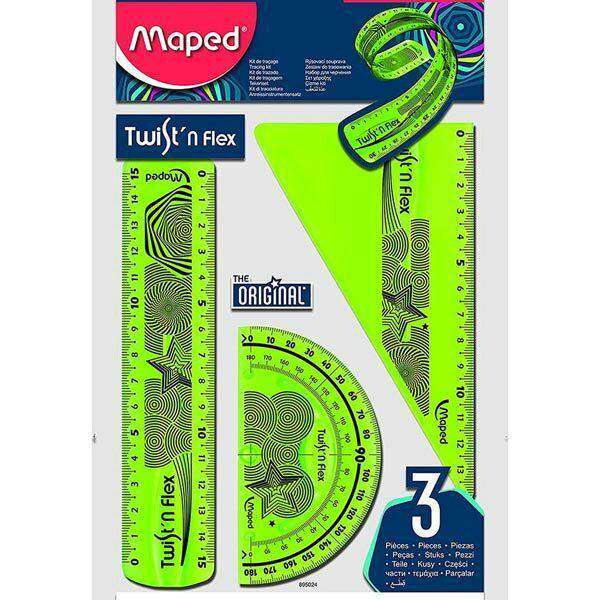 KIT de tracage Twist'n Flex  3 pièces Maped - Guerfi Store