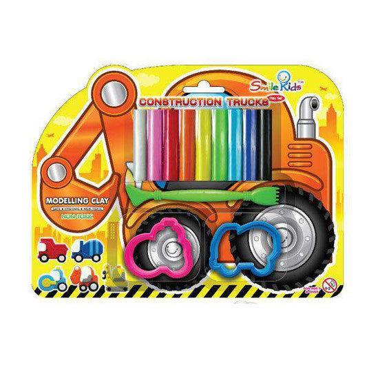 Pâte a modeler 110g SMILE KID s-blister 
9 couleurs+2 moules - Guerfi Store
