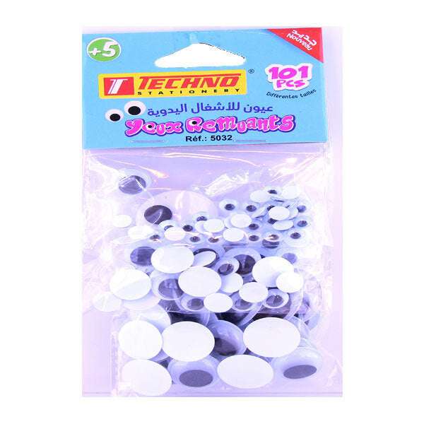 Yeux remuants (101 pcs) - TECHNO REF.5032