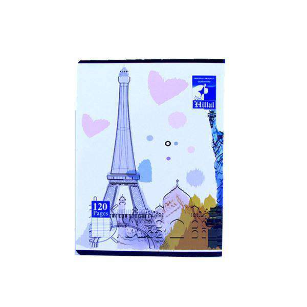 Cahier 120 pages HILLAL 17x22cm 70g - Guerfi Store