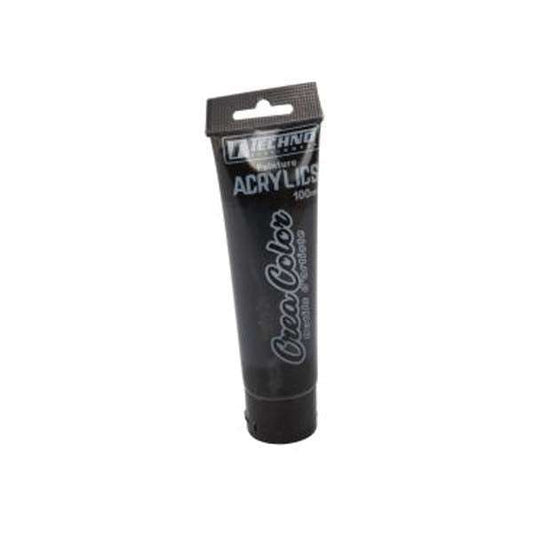 PEINTURE ACRYLIQUE 100 ML NOIR CREA COLOR "TECHNO" REF.5661