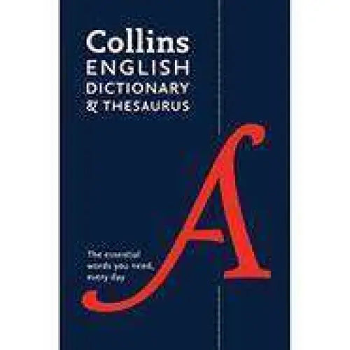 Collins English Dictionary and Thesaurus