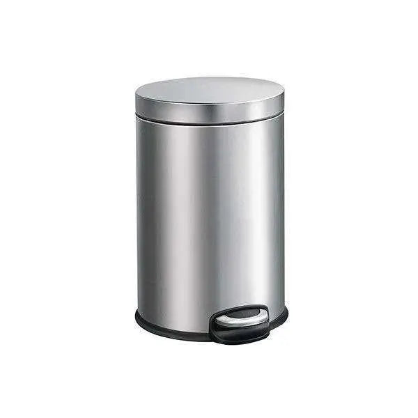 Corbeille a papier ronde avec poussoir  DELI - Guerfi Store