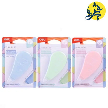 Correcteur a ruban 8m x 5mm Macaron DELI