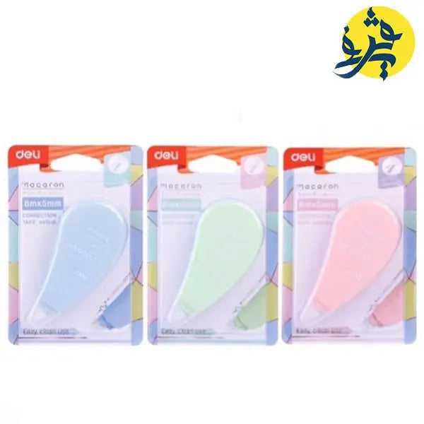 Correcteur a ruban 8m x 5mm Macaron DELI
