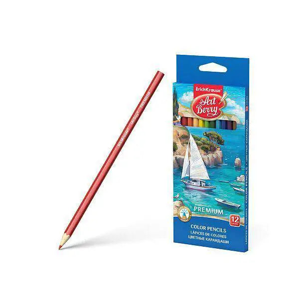 Crayon couleur de 12 LONG PREMIUM - Guerfi Store