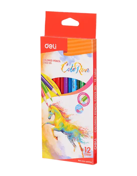 Crayons Couleurs 12 Pcs Trino Mini Pastel Techno 5846