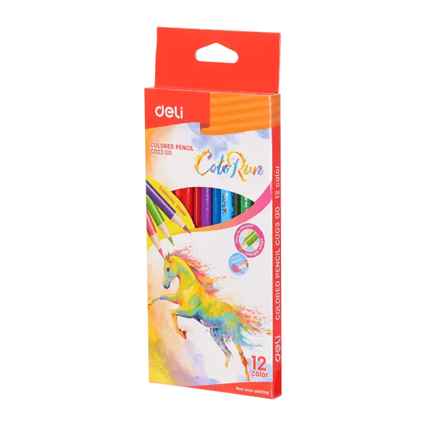 Crayons couleur de 12GM COLO RUN DELI - Guerfi Store