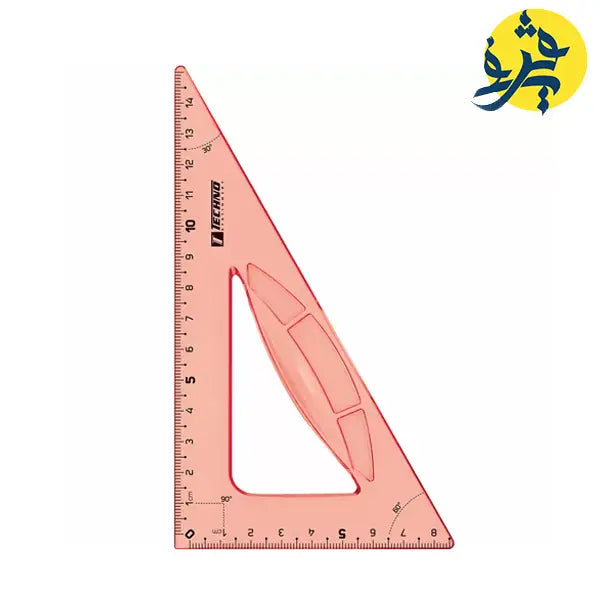 Equerre Ecolier 15cm 60° - Techno