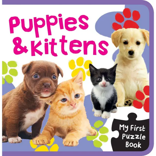 Charger l&#39;image dans la visionneuse de la galerie, EVA Mini Puzzle Book Puppies &amp; Kittens - Guerfi Store
